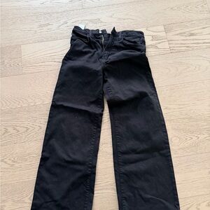 Joe's Jeans Black Wide-Leg Pants